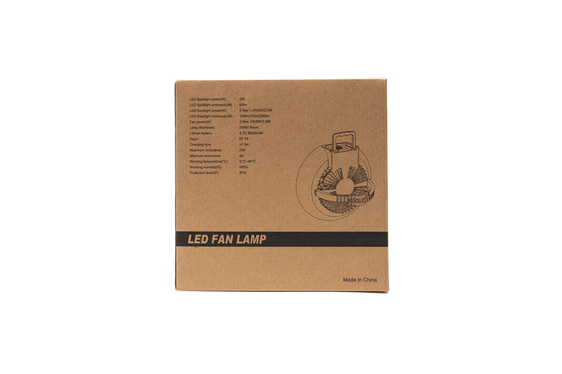 Load image into Gallery viewer, LED Fan Lamp
