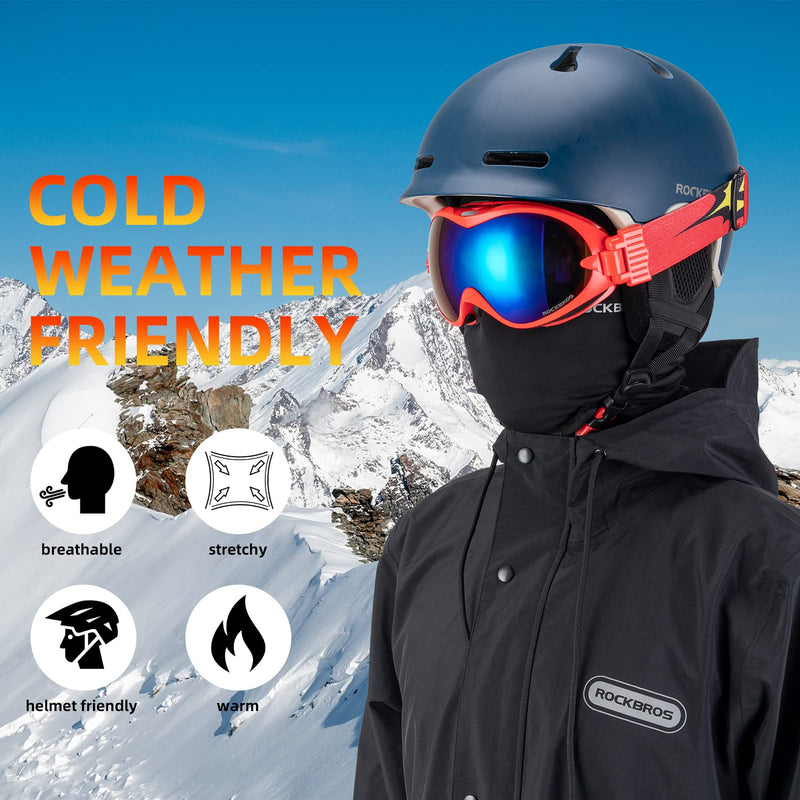 Load image into Gallery viewer, ROCKBROS Winter Ski Mask with Filter Pocket, Full Face Balaclava for Men Women
