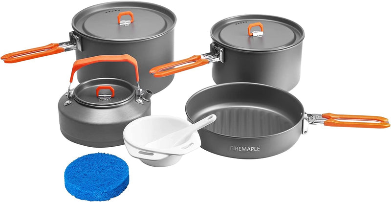 Load image into Gallery viewer, Fire-Maple Feast 4 Piece Camping Cookware BAG
