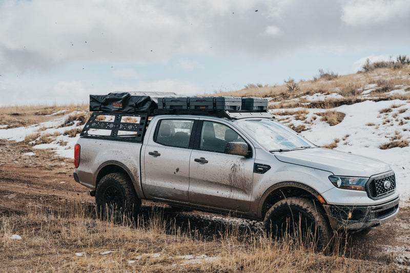 Load image into Gallery viewer, CBI Off Road Ford Ranger Cab Height Bed Rack | 2019-2021
