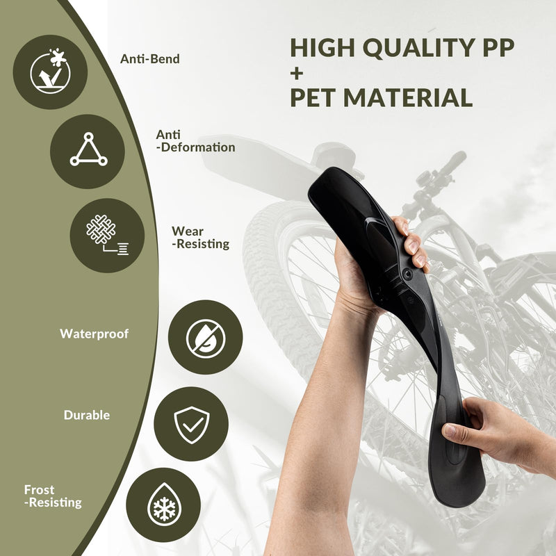 Load image into Gallery viewer, ROCKBROS Adjustable Bike Fender for 26"/27.5"/29" MTB Mud Guards
