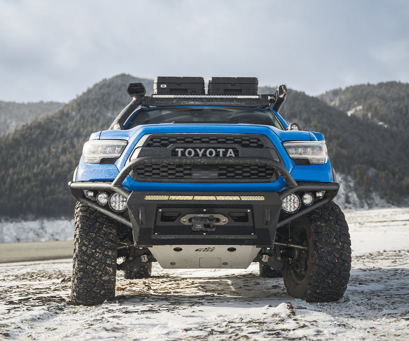 Load image into Gallery viewer, CBI Off Road 3rd Gen Toyota Tacoma Dakar Hybrid Bumper | 2016-2023
