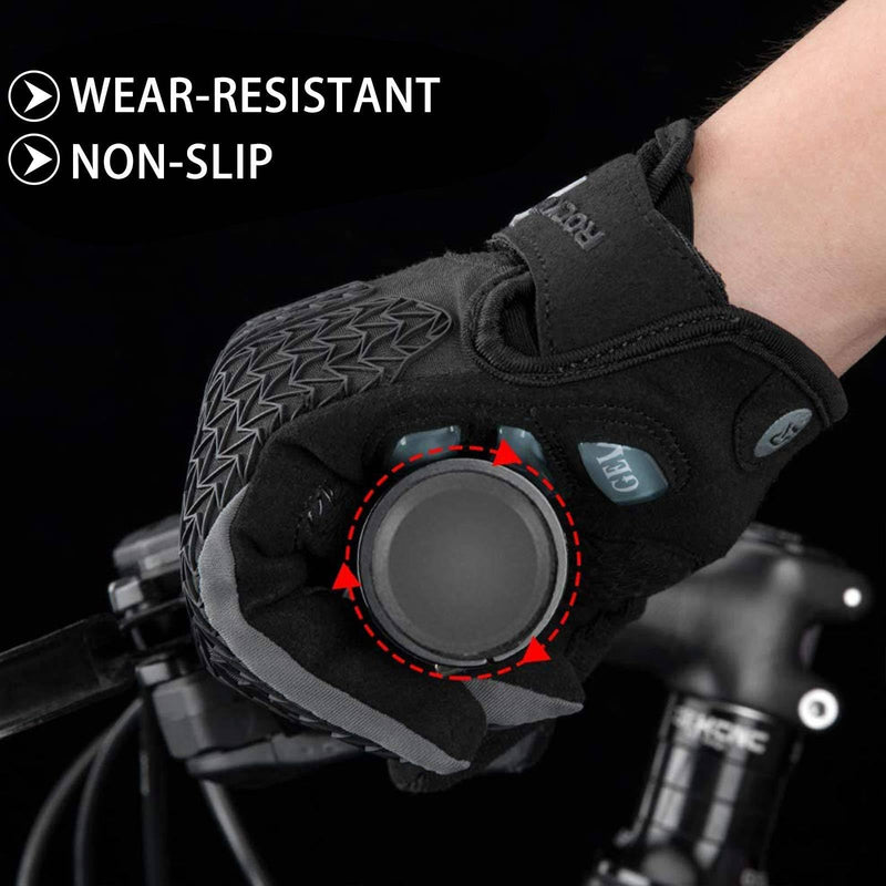 Load image into Gallery viewer, ROCKBROS Winter Cycling Windproof Anti-Slip Thermal Bike Gloves for Cycling,Biking,Running

