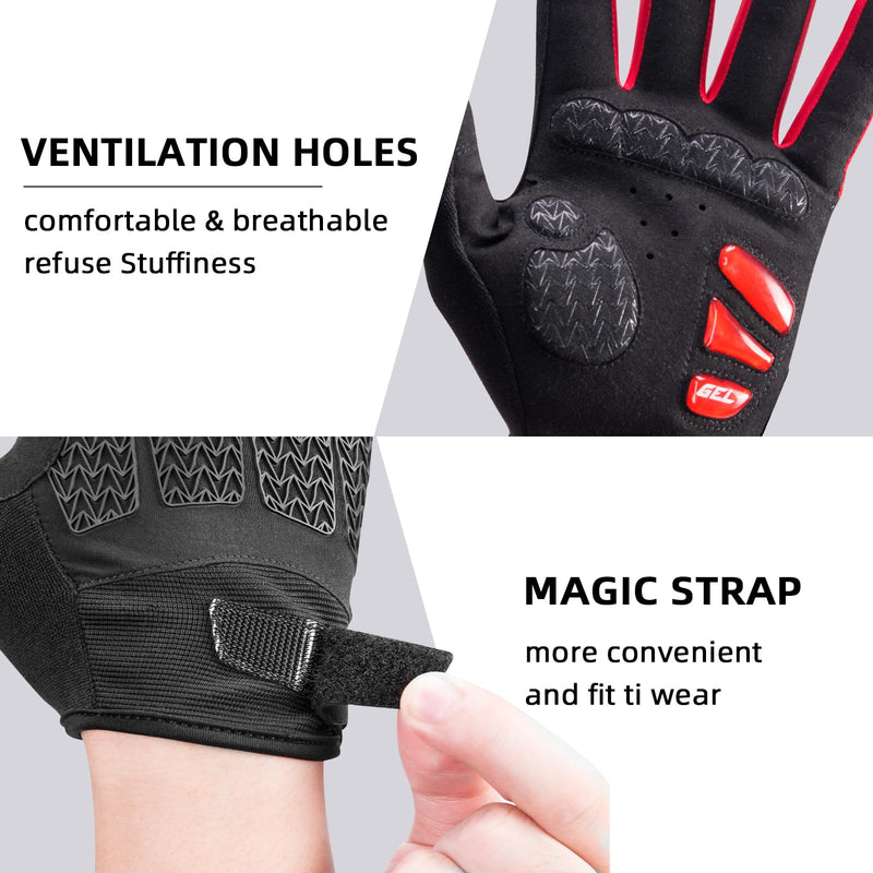 Load image into Gallery viewer, ROCKBROS Winter Cycling Windproof Anti-Slip Thermal Bike Gloves for Cycling,Biking,Running
