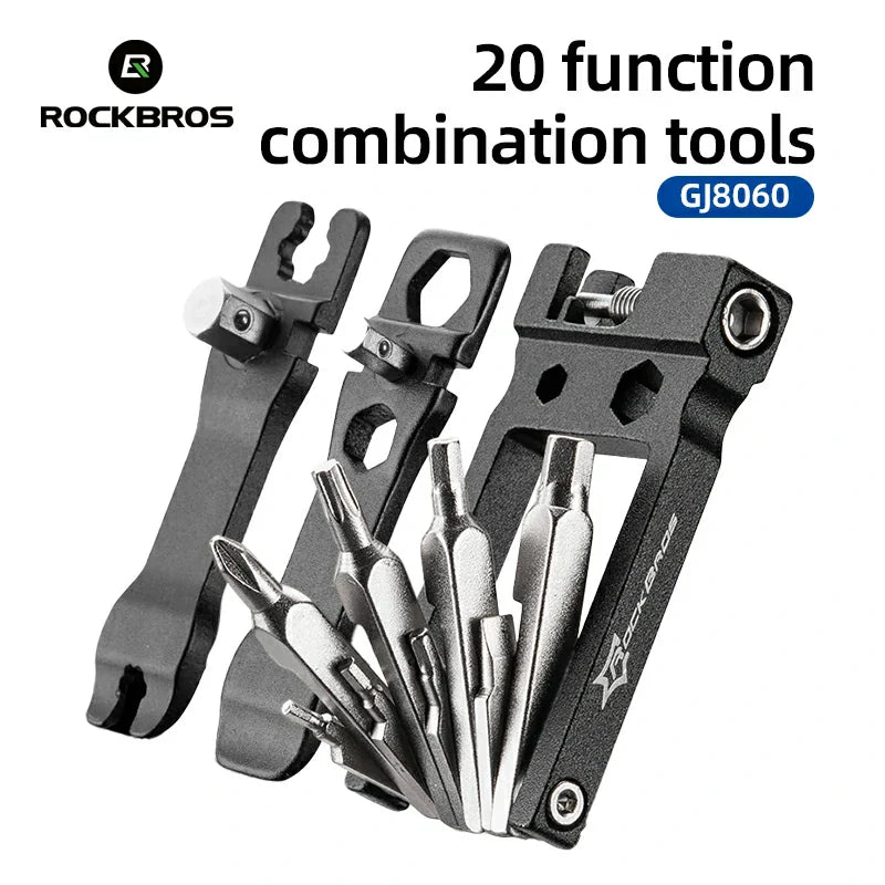 Load image into Gallery viewer, Bike Foldable Repair Kit 20-in-1 Function Combination Tool
