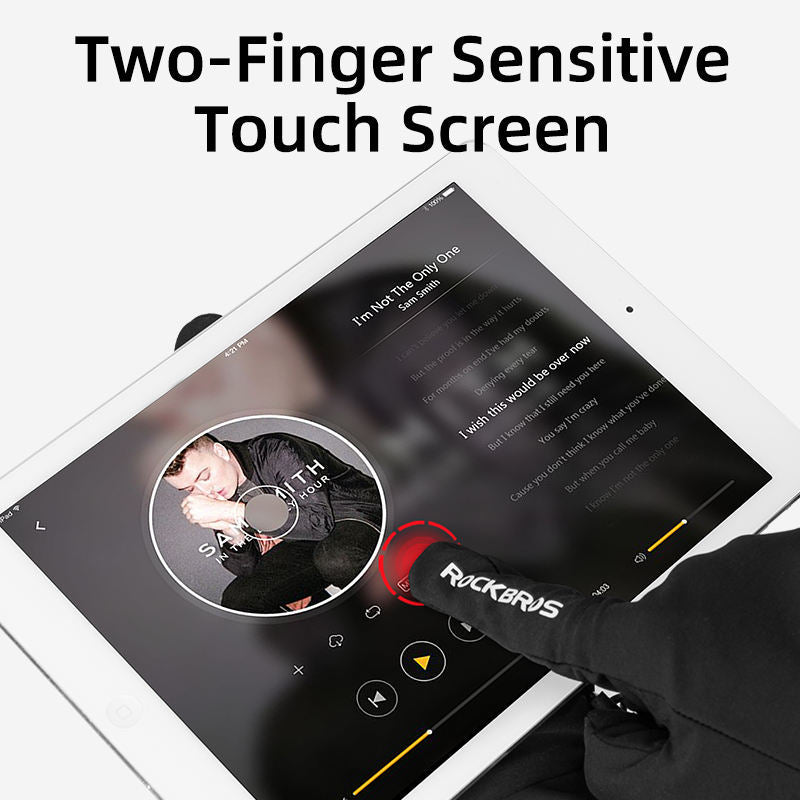 Load image into Gallery viewer, Fleece-Lined Thickened Full Finger Double-Layer Ski Gloves
