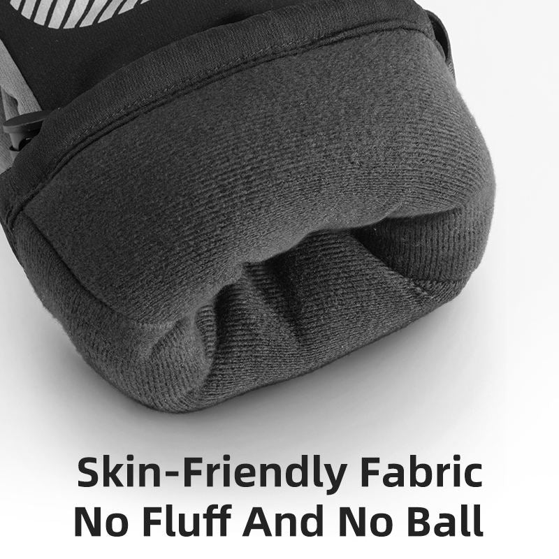 Load image into Gallery viewer, Fleece-Lined Thickened Full Finger Double-Layer Ski Gloves
