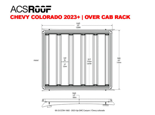 Leitner ACS ROOF | Over Cab Platform Rack for CHEVY COLORADO