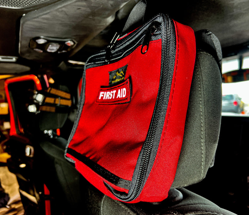 Load image into Gallery viewer, First Aid Kit Headrest Pouch - IFAK
