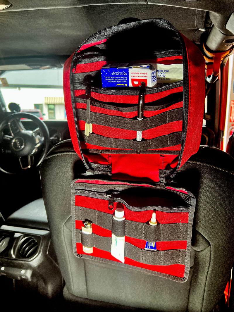 Load image into Gallery viewer, First Aid Kit Headrest Pouch - IFAK
