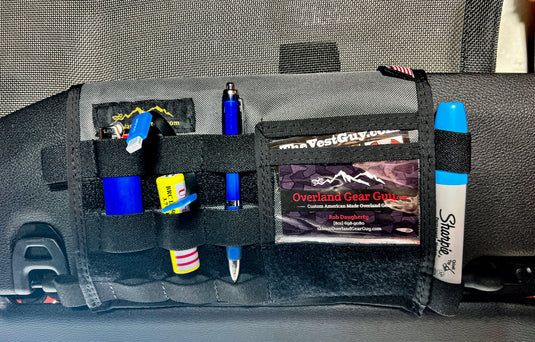 Jeep Gladiator MOLLE Visor Organizer - Tacoma Visor