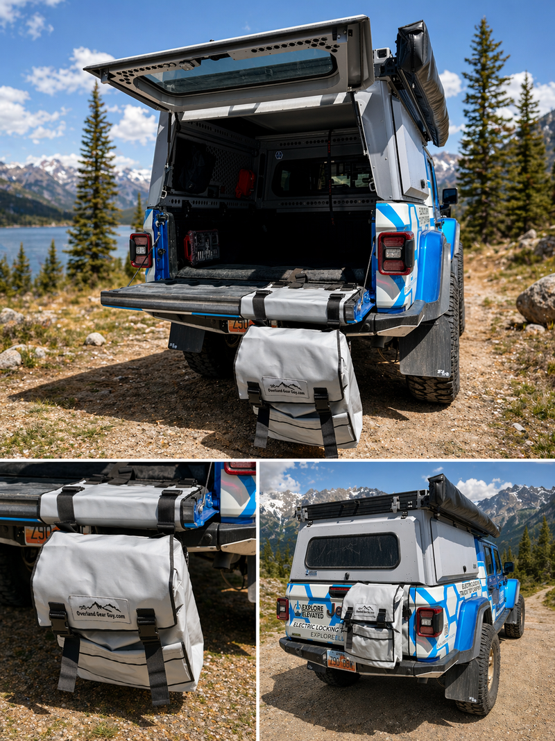 Load image into Gallery viewer, Tailgate Trash Bag Gladiator - Tacoma - Ram - Rivian -QuarterMaster
