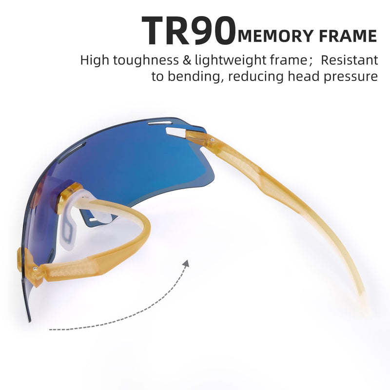 Load image into Gallery viewer, Men's Anti-Blue Light MTB Cycling Sunglasses
