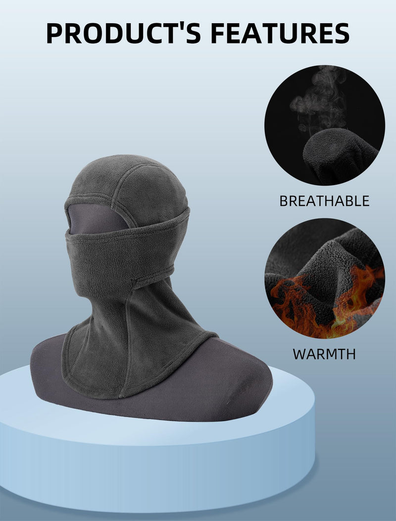 Load image into Gallery viewer, ROCKBROS Winter Windproof Thermal Fleece Balaclava Ski Mask for Men Women
