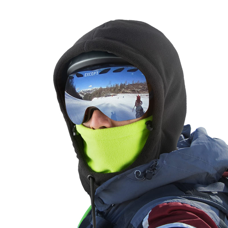 Load image into Gallery viewer, ROCKBROS Wind Resistant Ski Mask Balaclava Winter Fleece Hood Warm Face Cover Hat Scarf
