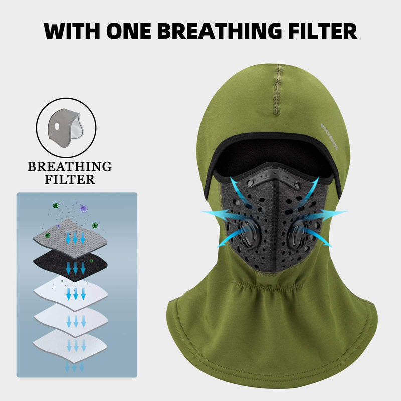 Load image into Gallery viewer, ROCKBROS Ski Mask Balaclava Winter Mask for Men Baclava Cold Weather Thermal
