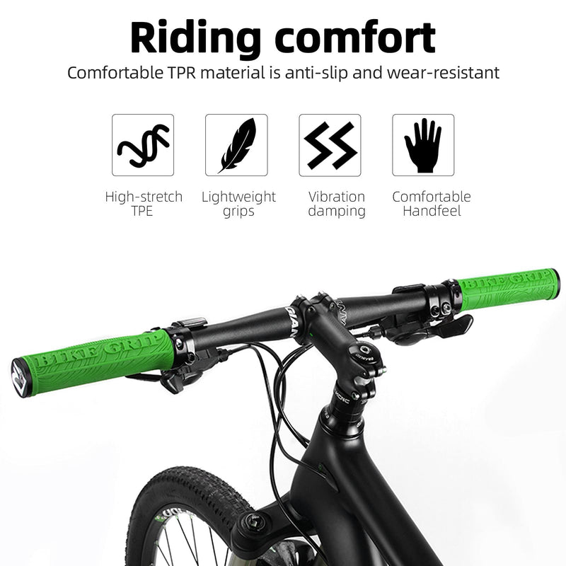 Load image into Gallery viewer, ROCKBROS Bike Handlebar Grips Double Lock-on MTB Bicycle Handle Bar Grips
