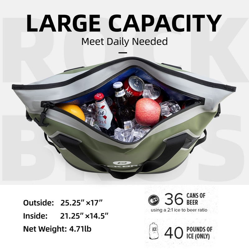 Load image into Gallery viewer, ROCKBROS Soft Cooler Insulated Leak Proof Cooler Bag Portable 36 Can
