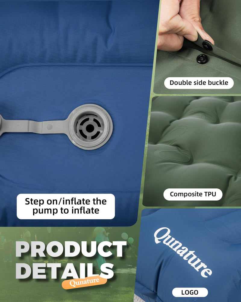 Load image into Gallery viewer, Qunature Camping Mattress Sleeping Pad for Outdoor Camping Ultra-light
