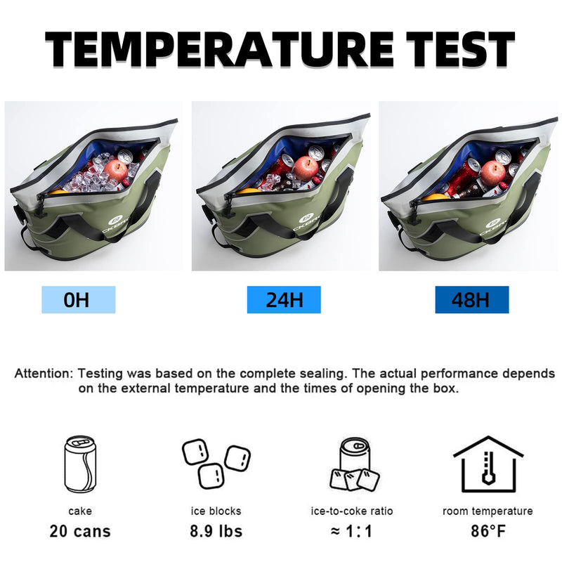 Load image into Gallery viewer, ROCKBROS Soft Cooler Insulated Leak Proof Cooler Bag Portable 36 Can
