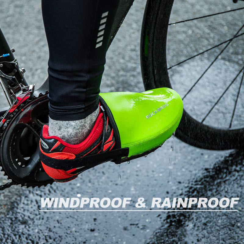 Load image into Gallery viewer, ROCKBROS Cycling Shoe Toe Covers Thermal Kevlar Bike Overshoes for Men Women
