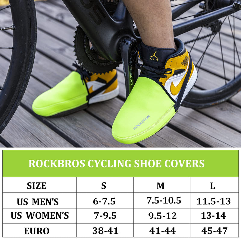 Load image into Gallery viewer, ROCKBROS Cycling Shoe Toe Covers Thermal Kevlar Bike Overshoes for Men Women
