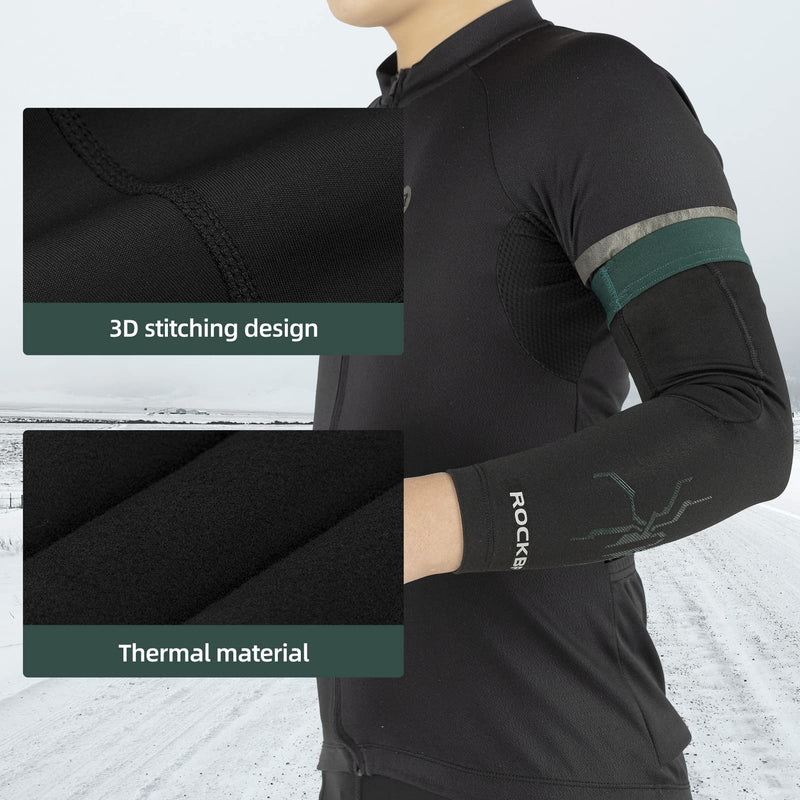 Load image into Gallery viewer, ROCKBROS Arm Sleeves Cycling Arm Warmers with Ultimate Warmth Moisture-Wicking Flexible
