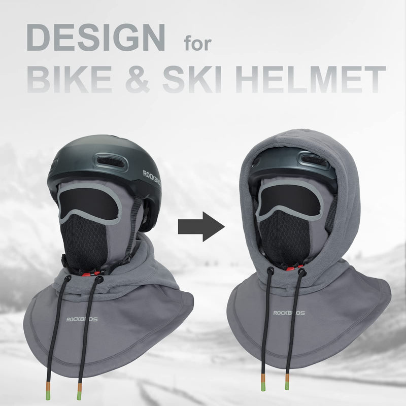 Load image into Gallery viewer, ROCKBROS Ski Balaclava Thermal Fleece Balaclava for Cold Weather Winter Men
