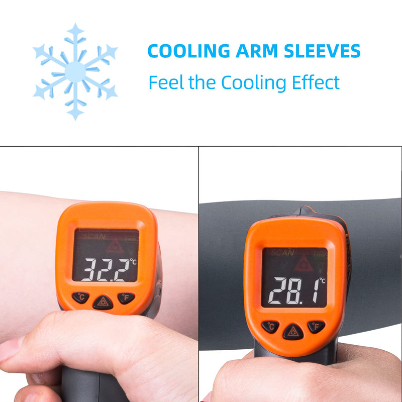 Load image into Gallery viewer, ROCKBROS Sun Protection Arm Sleeves Cooling for Running Golf Fishing Cycling
