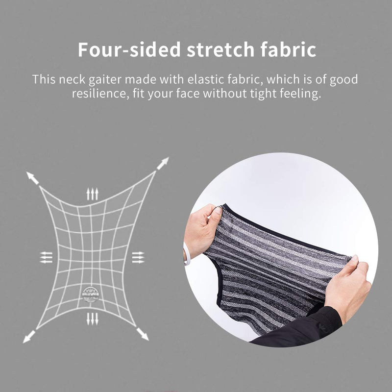 Load image into Gallery viewer, ROCKBROS Cooling Neck Gaiter with Ear Loops Bandana Face Scarf Mask for Men Women
