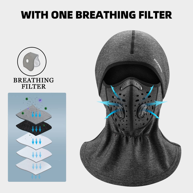 Load image into Gallery viewer, ROCKBROS Ski Mask Balaclava Winter Mask for Men Baclava Cold Weather Thermal
