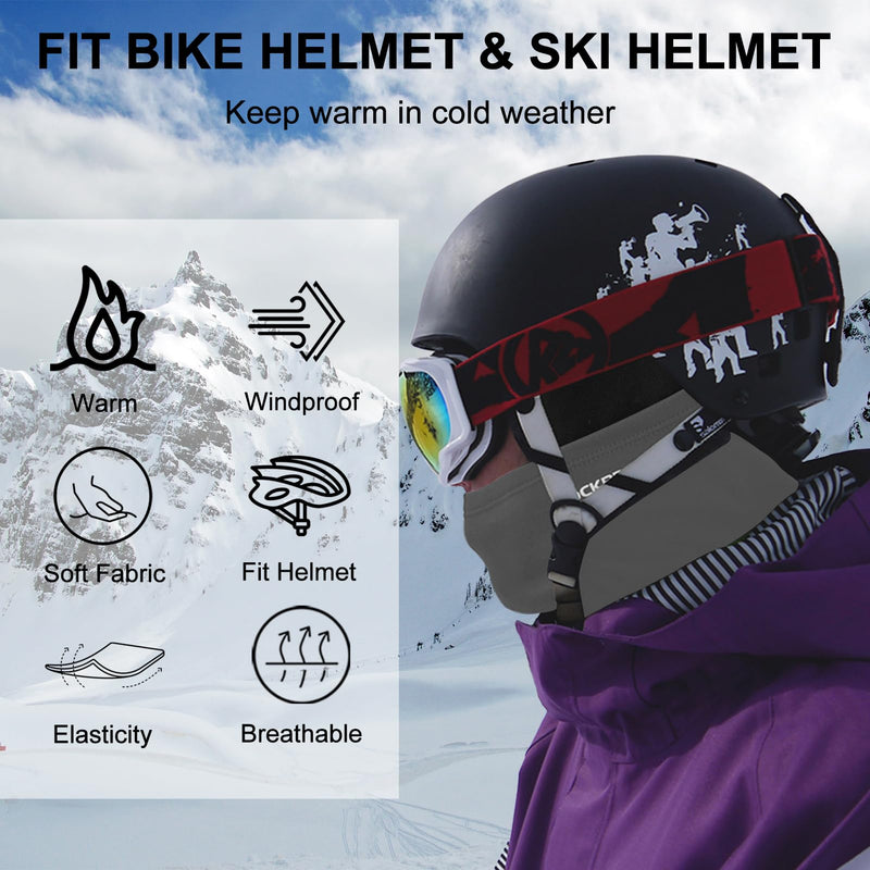 Load image into Gallery viewer, ROCKBROS Balaclava Ski Mask, Windproof Thermal Winter Neck Warmer Hood for Men  Women
