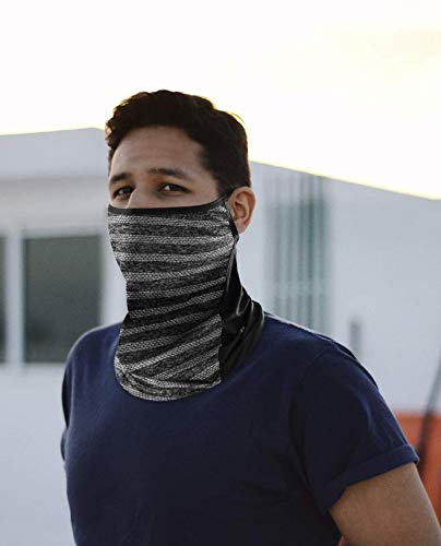 Load image into Gallery viewer, ROCKBROS Cooling Neck Gaiter with Ear Loops Bandana Face Scarf Mask for Men Women
