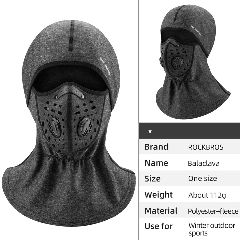 Load image into Gallery viewer, ROCKBROS Ski Mask Balaclava Winter Mask for Men Baclava Cold Weather Thermal
