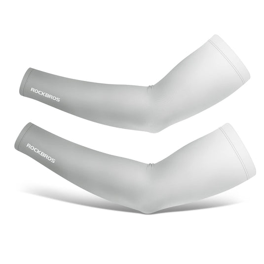 ROCKBROS Sun Protection Arm Sleeves Cooling for Running Golf Fishing Cycling