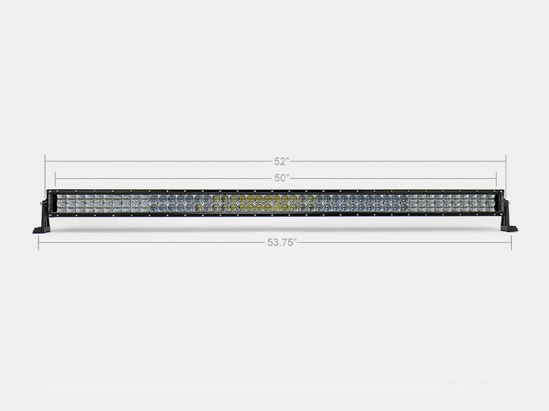 Load image into Gallery viewer, 52" CURVED 5D Dual Row 5D Optic OSRAM LED Bar
