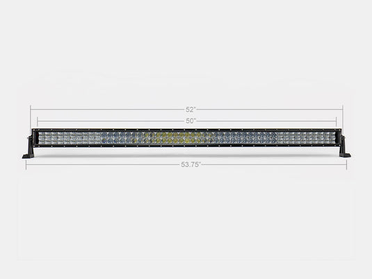 52inch CURVED 5D Dual Row 5D Optic OSRAM LED Bar
