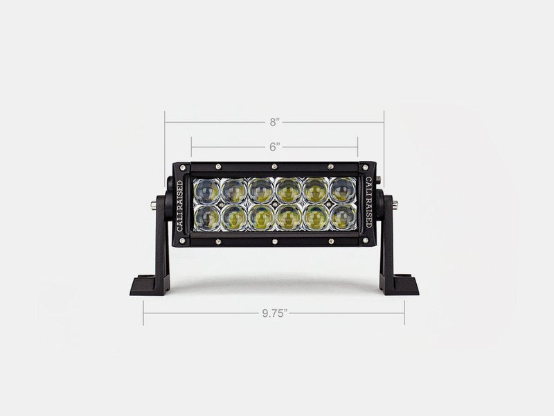 Load image into Gallery viewer, 8" Dual Row 5D Optic OSRAM LED Bar
