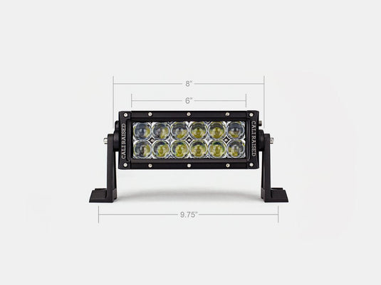 8inch Dual Row 5D Optic OSRAM LED Bar