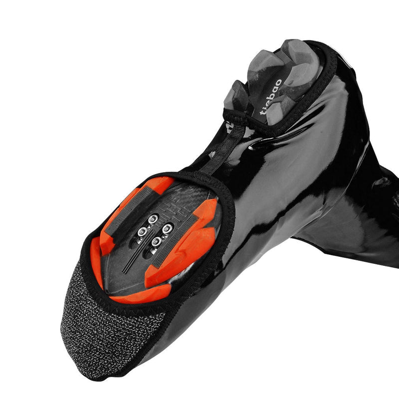 Load image into Gallery viewer, Waterproof Glossy Fleece Shoe Covers
