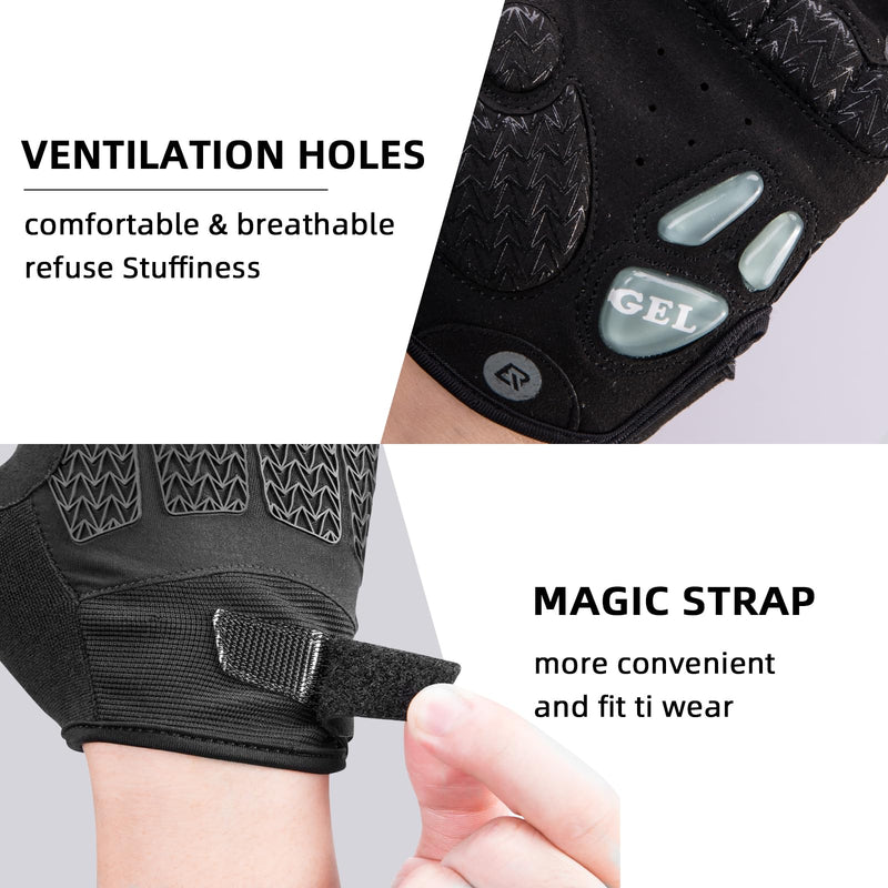 Load image into Gallery viewer, ROCKBROS Winter Cycling Windproof Anti-Slip Thermal Bike Gloves for Cycling,Biking,Running
