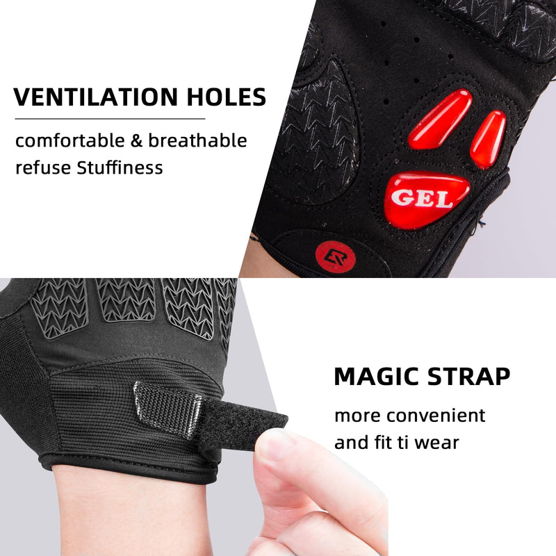 Load image into Gallery viewer, ROCKBROS Winter Cycling Windproof Anti-Slip Thermal Bike Gloves for Cycling,Biking,Running

