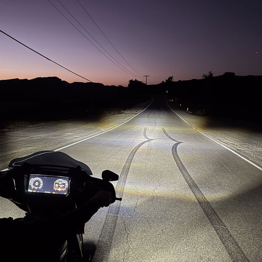 Baja Designs DOT LP6 LED Headlight Kit - 2015-2024 Harley Davidson Road Glide