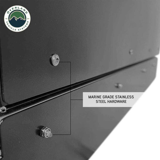 OVS Highline Slide Out Camping Storage System - Black Powder Coat