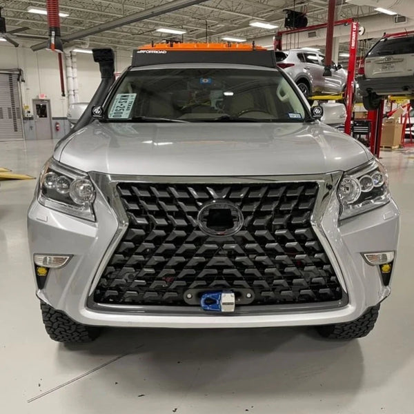 オフイン Adjustable Hidden Winch Mount with Recovery Points - GX460 – LFD