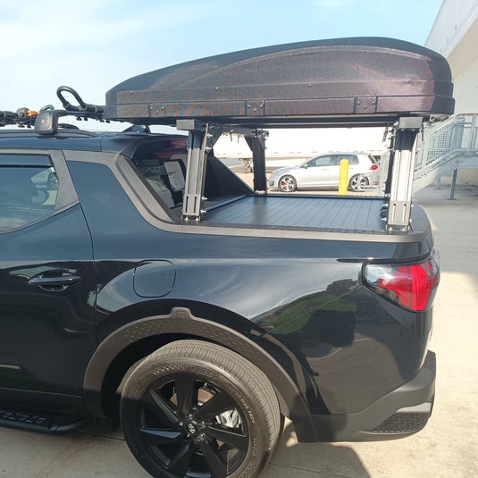 Santa Cruz- Bed Rack For Factory Cover with T-slots