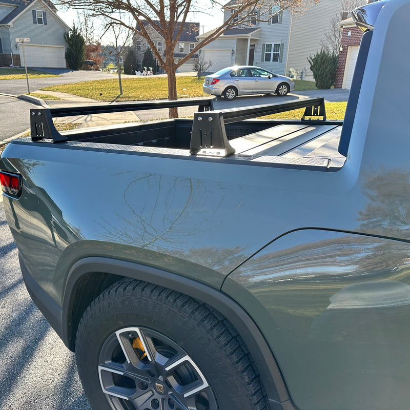 Load image into Gallery viewer, Rivian  (2022+), Low Profile Bed Rack

