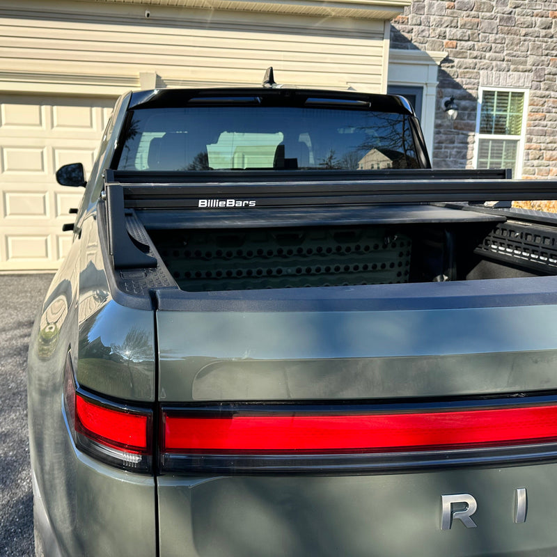 Load image into Gallery viewer, Rivian  (2022+), Low Profile Bed Rack

