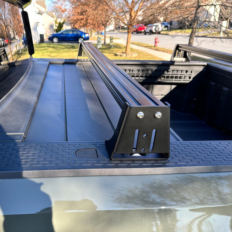Load image into Gallery viewer, Rivian  (2022+), Low Profile Bed Rack
