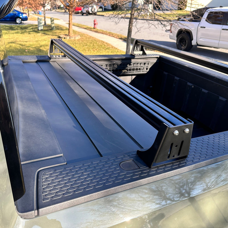Load image into Gallery viewer, Rivian  (2022+), Low Profile Bed Rack
